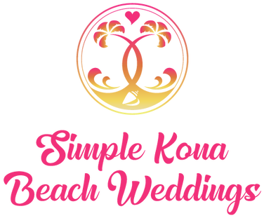 Simple Kona Beach Weddings